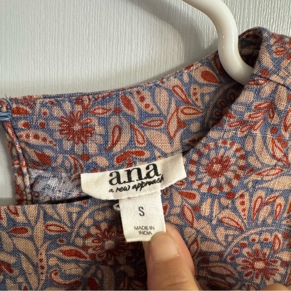 3/$32 A New Approach A.N.A Floral Top Size Small - Picture 4 of 7